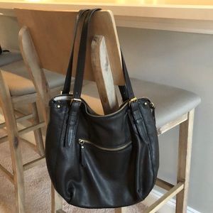 Black American Leather Co. Tote bag.